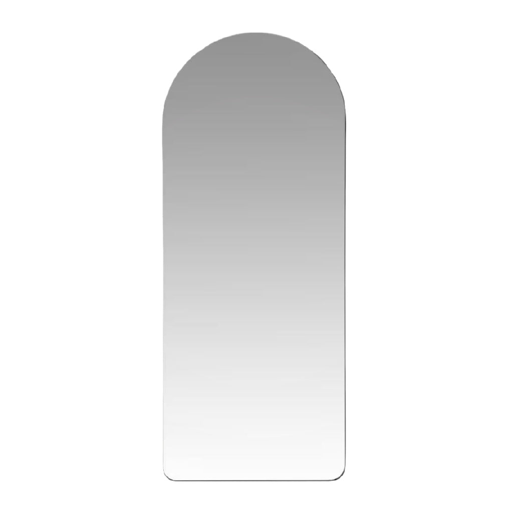 Miroir corporel sans cadre avec forme arquée