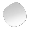 Miroir Mural Moderne - Forme Organique, Cadre Mince